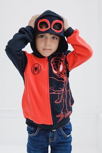Image of Marvel Cosplay Fleece Zip-Up Hoodie Toddler to Big Kid