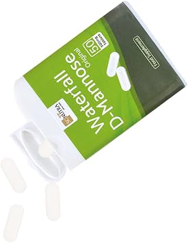 Waterfall D-Mannose Caplets (Easy to Swallow Tablets & Alternative to D-Mannose Capsules) 500mg | SC Nutra - 100 Count
