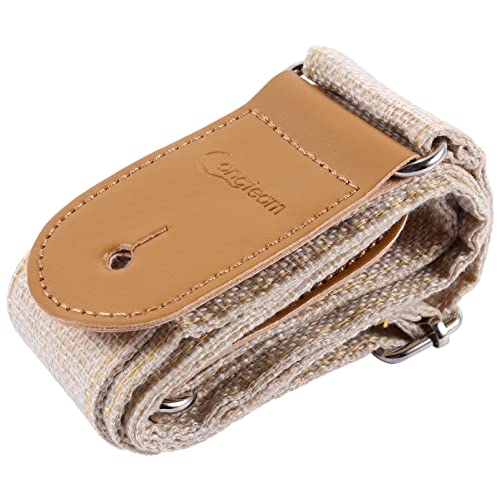 Milisten Et Ceinture En Coton Et Double Avec Pour Extrémités Des Épaules Sangle De Guitare Réglable Musical Beige… - Les Beatles, Paul McCartney, John Lennon, RIngo Starr, George Harrison Milisten Et Ceinture En Coton Et Double Avec Pour Extrémités Des Épaules Sangle De Guitare Réglable Musical Beige…