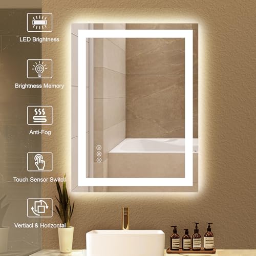Miroir intelligent DEL à intensité variable et fonction mémoire - 8
