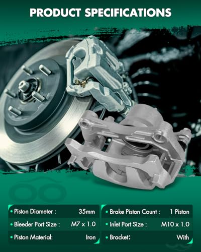 Image of SCITOO Front Rear(Left+Right) Brake Calipers With Bracket 19B7102 19B7103 19-B2780A 19-B2781A For Nissan For Altima 2013-2018