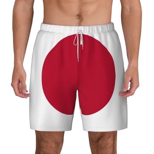Short de bain drapeau japonais pour homme séchage rapide