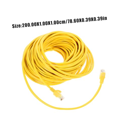 Cable de red Cat 5e de 20m para conexión rápida miniatura 2