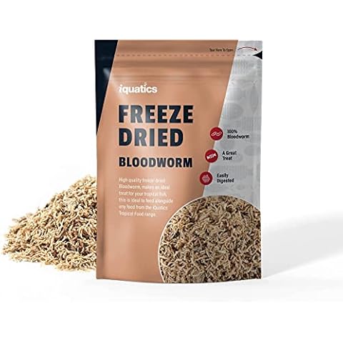 iQuatics High Protein Freeze Dried Fish Food Cover