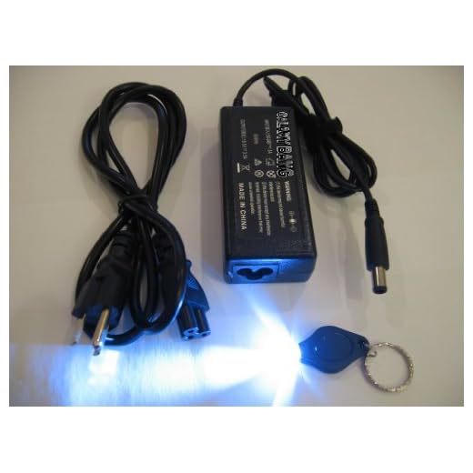 NEW Galaxy Bang Ac Adapter Charger replacement for HP Pavilion dm4-2055ca dm4-2058ca dm4-2070us ; HP Pavilion dm4-2074nr dm4-2191us dm4-3050us ; HP Pavilion dm4-3055dx dm4t Series dm4t-1000 CTO Laptop Notebook Battery Power Supply Cord Plug (FREE Galaxy Bang LED Flashlight Keychain Light with your Order)