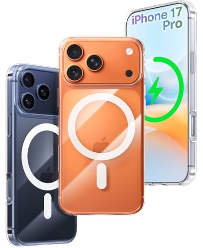 Amazon.co.jp: TORRAS iPhone 17 Pro 用 ケース クリア Magsafe対応