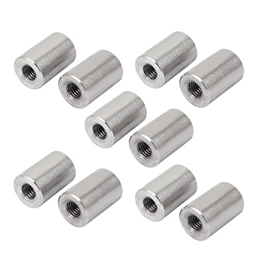 Aexit M10x30mmx20mm Connettore filettato ad innesto per connettore rotondo Dadi connettore 10 pz ID: 772714