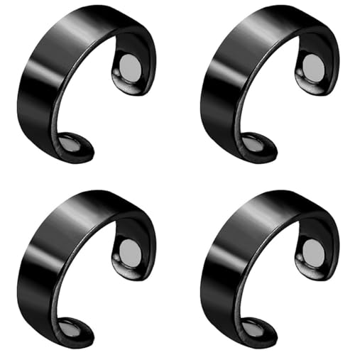 RWGKBDB Anti Snoring Devices, Magnetic Anti-Snoring Ring, Stainless Steel Magnetic Ring, Finger Anti-Snoring Ring, Suitable for Everyone