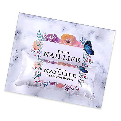 EBANKU Nail Art Armlehnenkissen und Nail Art Tischmatte, Nagelkunst Handkissen Nagelmatte für Tisch waschbar Handauflage Maniküre Werkzeug Cover