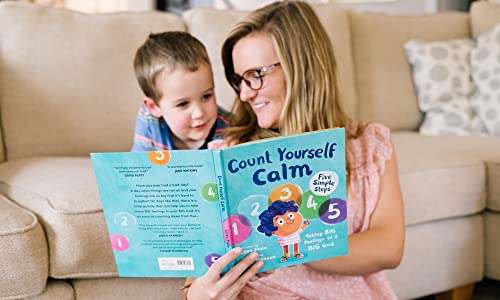 Count Yourself Calm: Taking BIG Feelings to a BIG God (Christian book for kids strong emotions and feelings for children 4-7 for anxiety and anger management, emotional regulation, social emotional learning) - Image 2