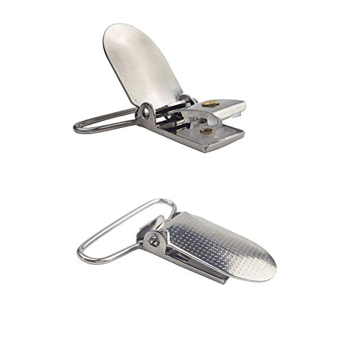 Kids Suspenders, Cinny Elastic Solid Color 1" Suspender With 4 Metal Clips (Khaki) #TOP1