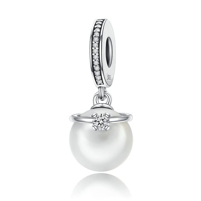 Colgante plata ley 925 con hermosa perla el regalo ideal de joyería