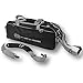 Vise Clear Top 3 Ball Tote Roller Bowling Bag Black/Silver