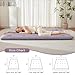 Mollydot Japanese Floor Mattress, Futon Mattress Queen Size 60