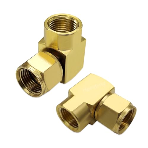 Hooshing 90° Elbow Flare Fitting for Olympian Low Pressure Gas Fired Heaters 3/8