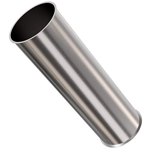 Single Wall Stainless Steel Pre-Engineered Grease Duct- Used for the removal of smoke and grease-laden vapors. No on-site welding required. (12" Round Duct, Straight Duct-47" Long)