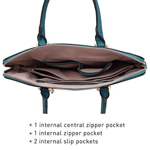 Dasein Laptop Bag for Women 14 Inch Computer Shoulder Bag Large Capacity Messenger Bag Business Office Professional Work Tote4