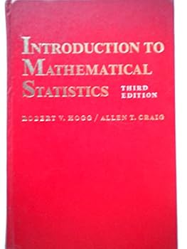 Introduction to Mathematical Statistics, third edition