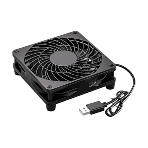 5 V 120 MILLIMETRI USB Ventola Raffreddamento per Router Modem Ricevitore Estrattore Ventola Tubo Condotto Exhuast Apparecchiature Saldatura Plastica Raffreddamento per Desktop