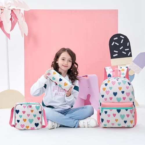 Mochila escolar para niñas de 8 años infantil resistente de viaje 7
