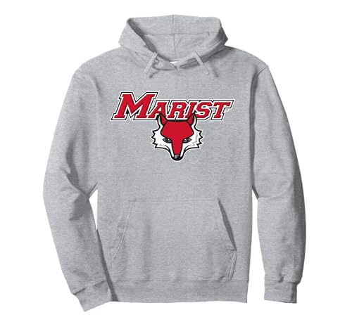 Marist College Red Foxes Stacked Pullover Hoodie