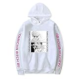 Witorya Anime Yarichin B Club Sudadera con Capucha Ayato Yuri Gráfico Manga Larga Sudadera para Hombres Mujeres