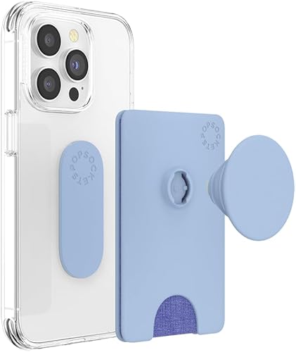 Vista 34 de PopSockets Cartera de teléfono con agarre expandible y anillo adaptador para MagSafe, soporte para tarjetas de teléfono, compatible con carga bígaro