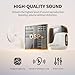 Hearing Aids for Seniors with Noise Cancelling - FDA Registered Invisible Hearing amplifiers,3 Modes,60hrs Chargingcase,Lightweight Amplifier for Elderly Men and Women (Cyan)
