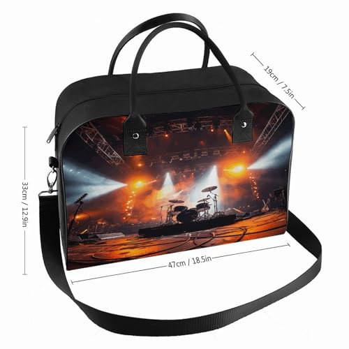 Maletín ligero para portátil unisex estilo concierto miniatura 2