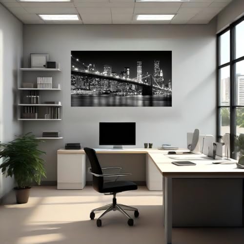Vinilo de pared de la ciudad de Nueva York con acabado mate de alta definición para decoración 4