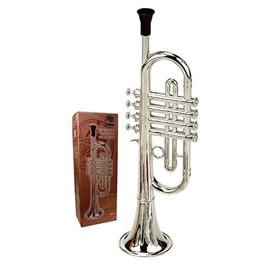 Claudio Reig 72-283 - Trompeta Metalizada 42 Cms En Caja