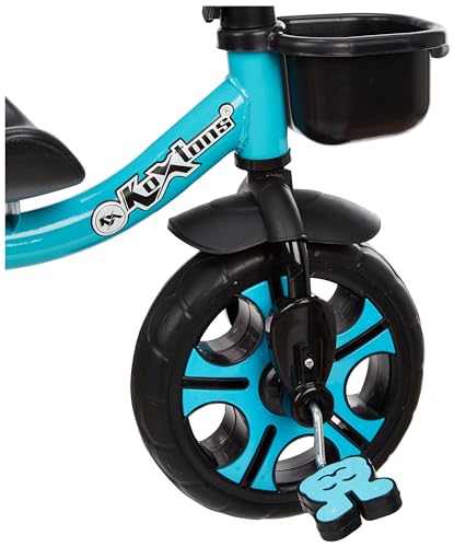 Image of Super Blue Tricycle for Kids 1 to 3 Years: Durable, Safe, and Fun with EVA Tyre