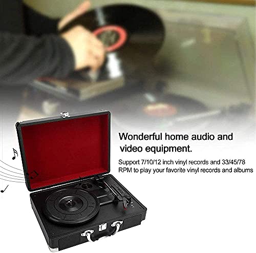 TAISK Gramophone, Tourne-Disque Tourne-Disque Vinyle Support CD Radio FM U Disque Carte SD pour Disques Vinyles… - Les Beatles, Paul McCartney, John Lennon, RIngo Starr, George Harrison TAISK Gramophone, Tourne-Disque Tourne-Disque Vinyle Support CD Radio FM U Disque Carte SD pour Disques Vinyles… – Image 4