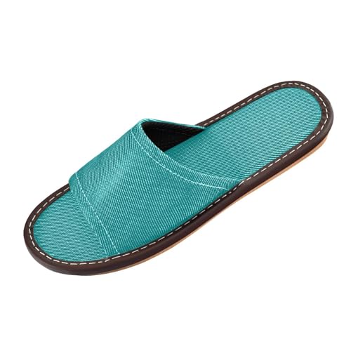 Washable Non-Slip Bedroom Slipper for Travel, Hotel, Party, Guests Bathroom Slippers for Men Women