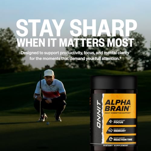ONNIT Alpha Brain Nootropic Supplement