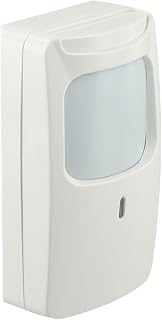 Sensor de movimiento PIR infrarrojo y microondas con tecnología dual, inmunidad de mascotas y alarma con cable, detector montado en la pared para sistemas de seguridad antirrobo en el hogar