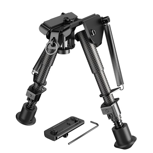 Theopot 6-9 Inches Bipod with Adapter for M-Rail for Hunting