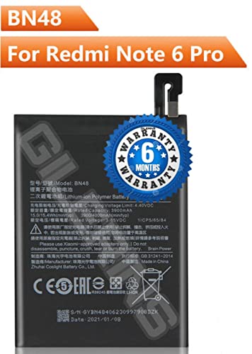 Image of Original BN48 Battery for Redmi Note 6 pro Battery with 6 Month Warranty**** (F000129)