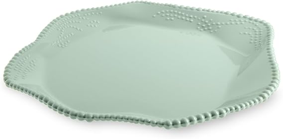 Jumbo Maris Melamine Mint Green Plate 27.2x26.6x2.3 cm