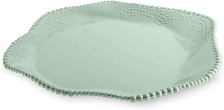 Jumbo Maris Melamine Mint Green Plate 27.2x26.6x2.3 cm