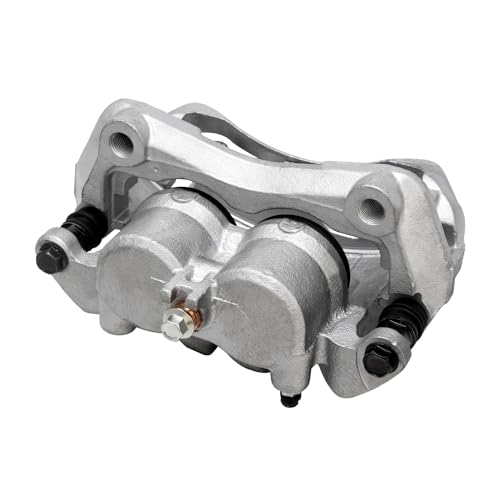 Image of Detroit Axle - Front Right Brake Caliper for Nissan Pathfinder Frontier Xterra Suzuki Equator Disc Brake Caliper with Bracket Replacement Brake Caliper Assembly