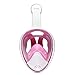 Snorkel Mask Panoramic Full Face Design for Adults and Youth Will Provide Hours of Fun, Xino Sports Diving Mask, Perfect View with Large Viewing Area, Size Small/Medium