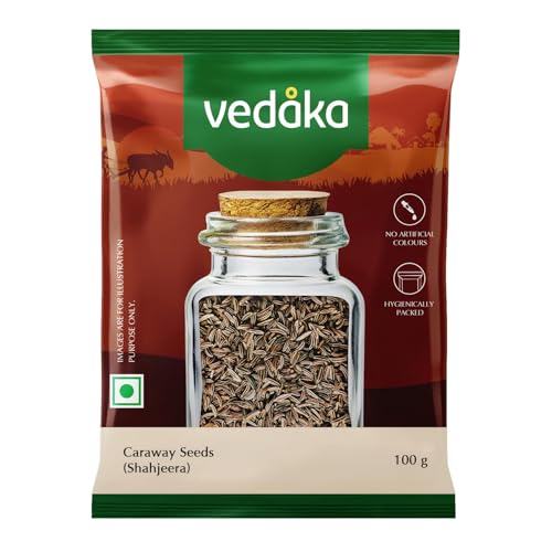 Image of Amazon Brand - Vedaka Caraway Seeds (Shahjeera), 100g (Pack of 1)