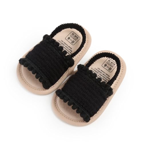 Image of Infant Baby Boys Girls Summer Sandals Party Wedding Dress Flats Shoes Newborn Crib Shoes First Walkers Prewalkers 0-18 Months