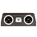 Theater Solutions C1 Bookshelf Center Channel Speaker Surround Sound Home Theater, Black