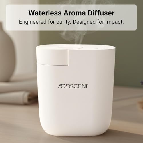 Difusor aromático eléctrico Addscent ADDSCENT-Atom blanco compacto miniatura 3