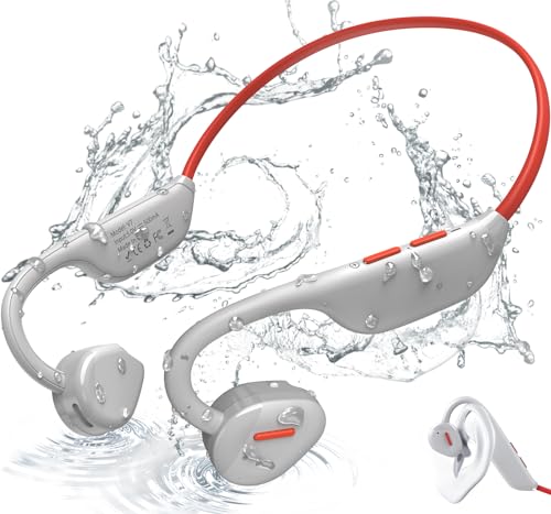 ANCwear Open Ear Headphones Wireless Bluetooth 5.3, Running Headphones with Mic, 27g Lightweight Air Conduction Headphones, Waterproof Sport Earphones for Running, Cycling