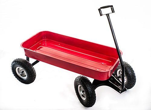 Ollies Trolleys OT1016 General Purpose Garden Cart - An Indispensable Pull Along Trolley. Metal base. Classic design