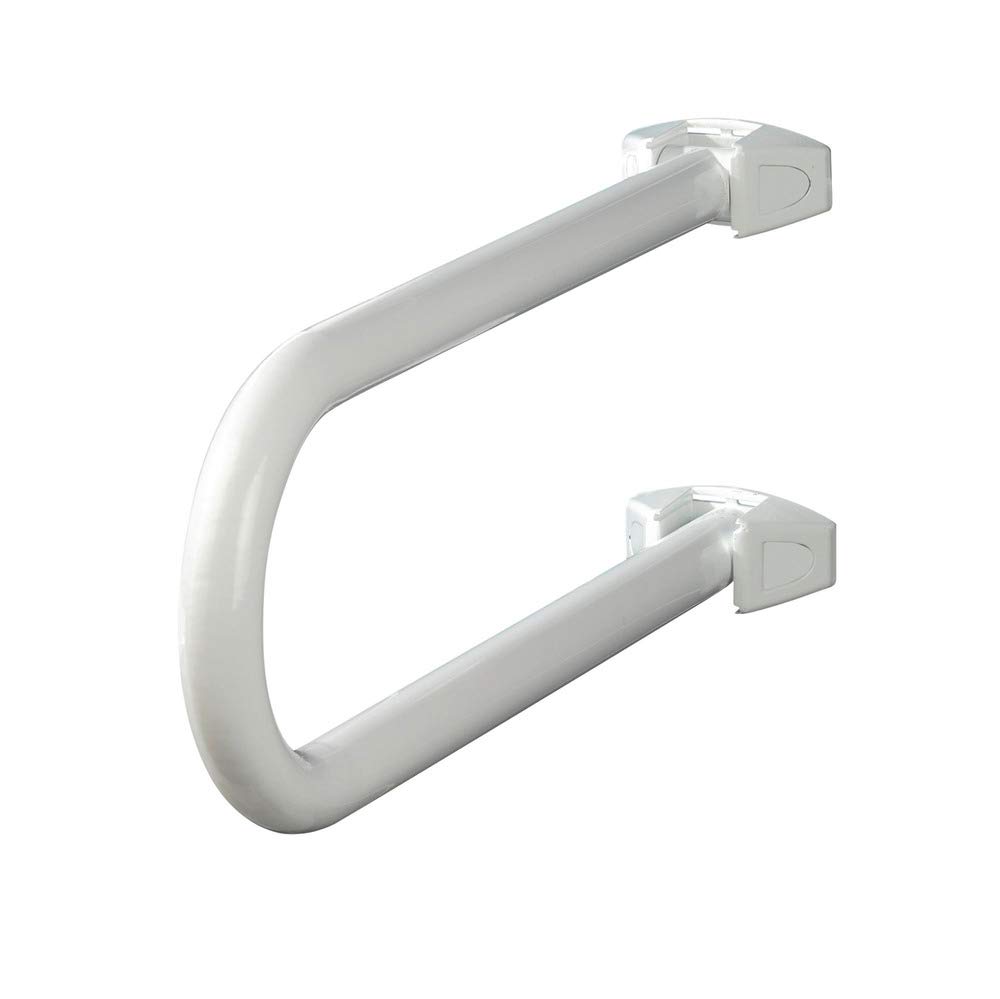WENKO Badstützgriff Secura, Aluminium, 53 x 21 x 10 cm, Weiß