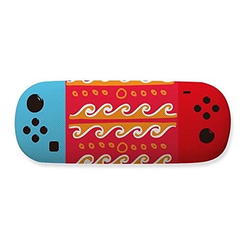 Étui pour lunettes de jeux Fire Wave Totems Mexico rigide créatif